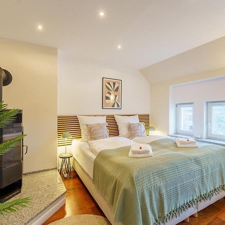 Maisonette Am Holstentor Mit Dachterrasse Und Heimkino 吕贝克 外观 照片