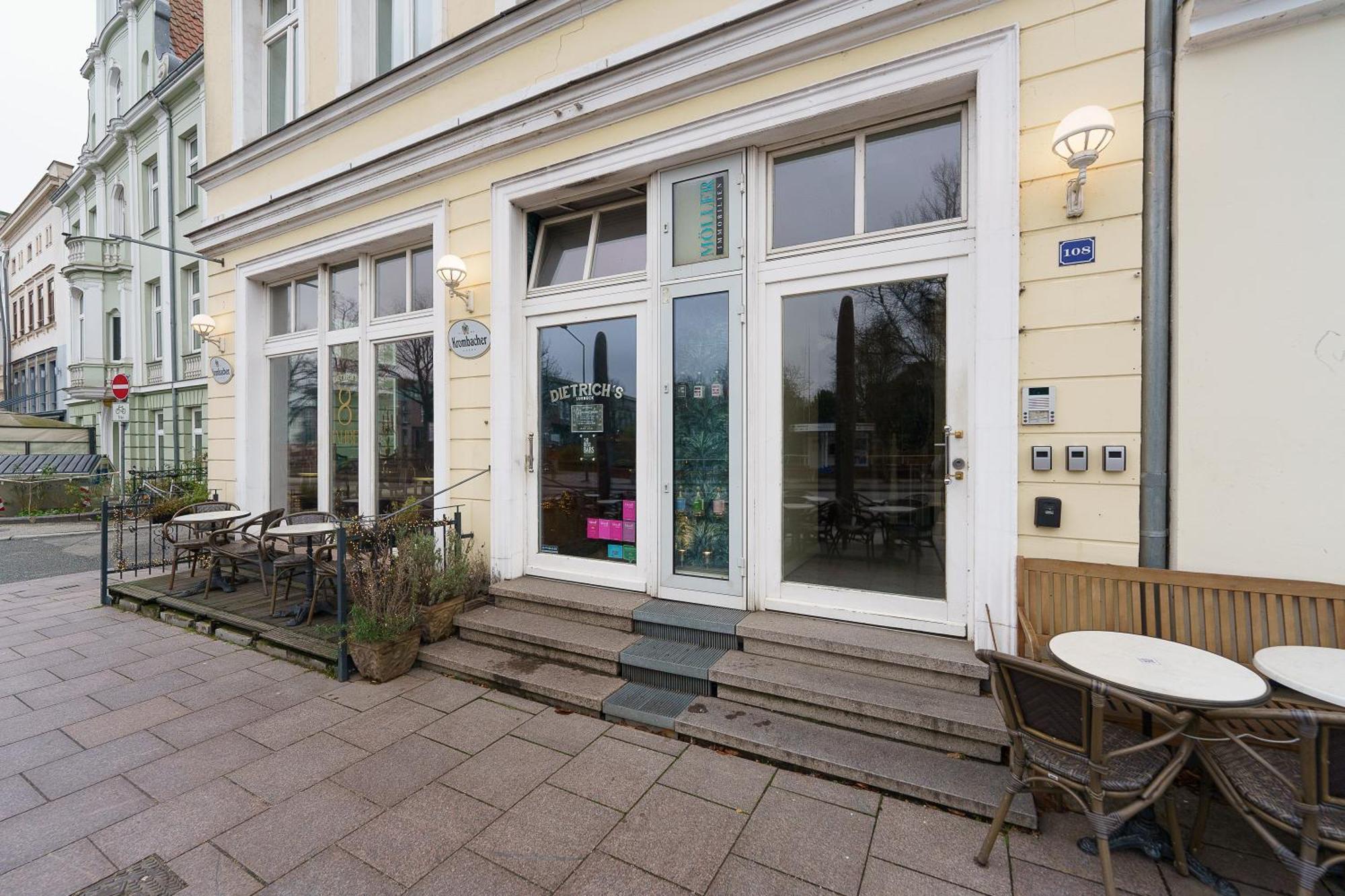 Maisonette Am Holstentor Mit Dachterrasse Und Heimkino 吕贝克 外观 照片